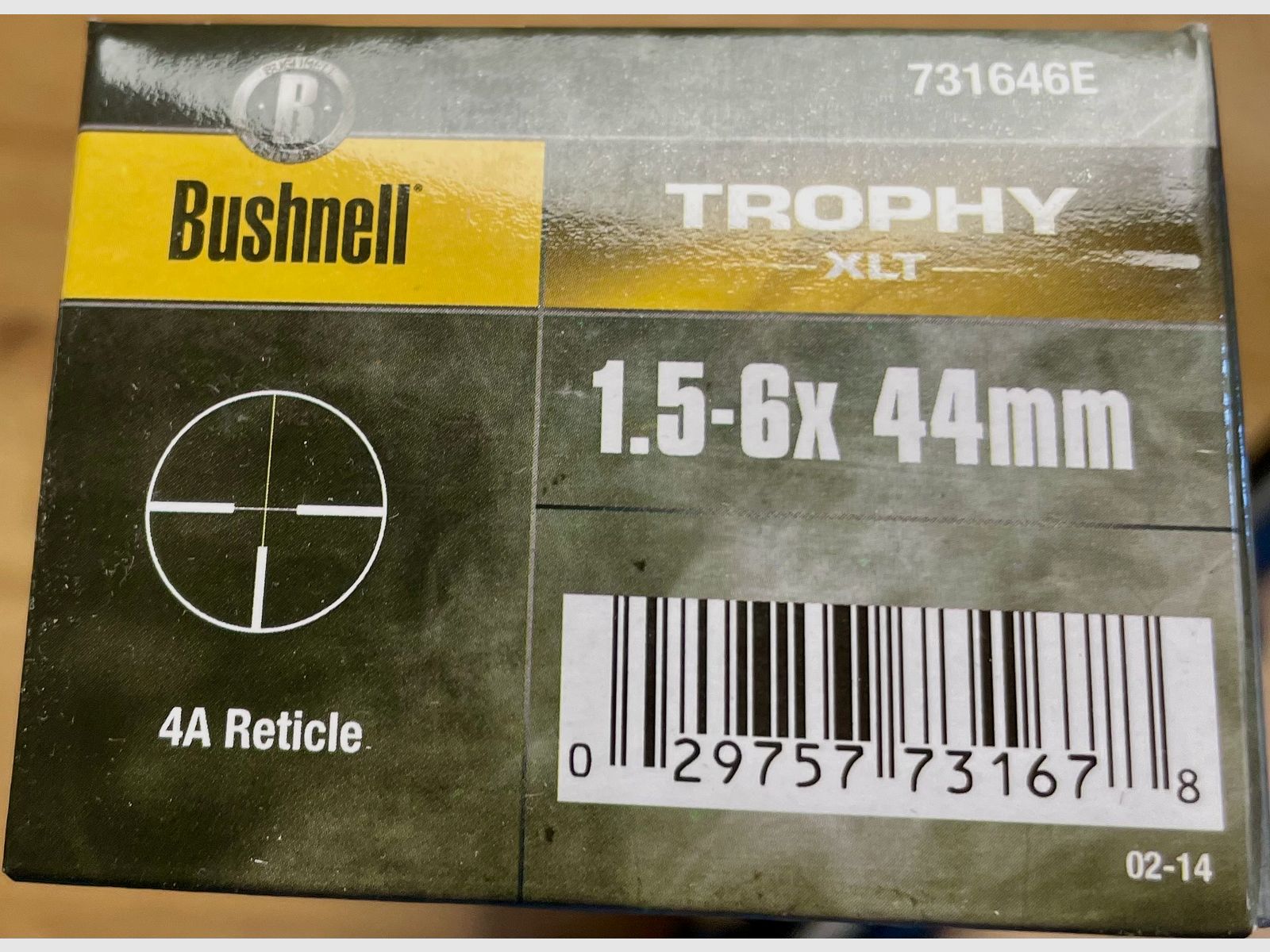 Bushnell Zielfernrohr Trophy XLT 1,5 – 6 x 44 mm 4A