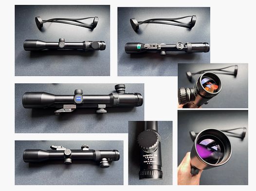 Zeiss Varipoint VM 1.5-6x42 riflescope incl. rail