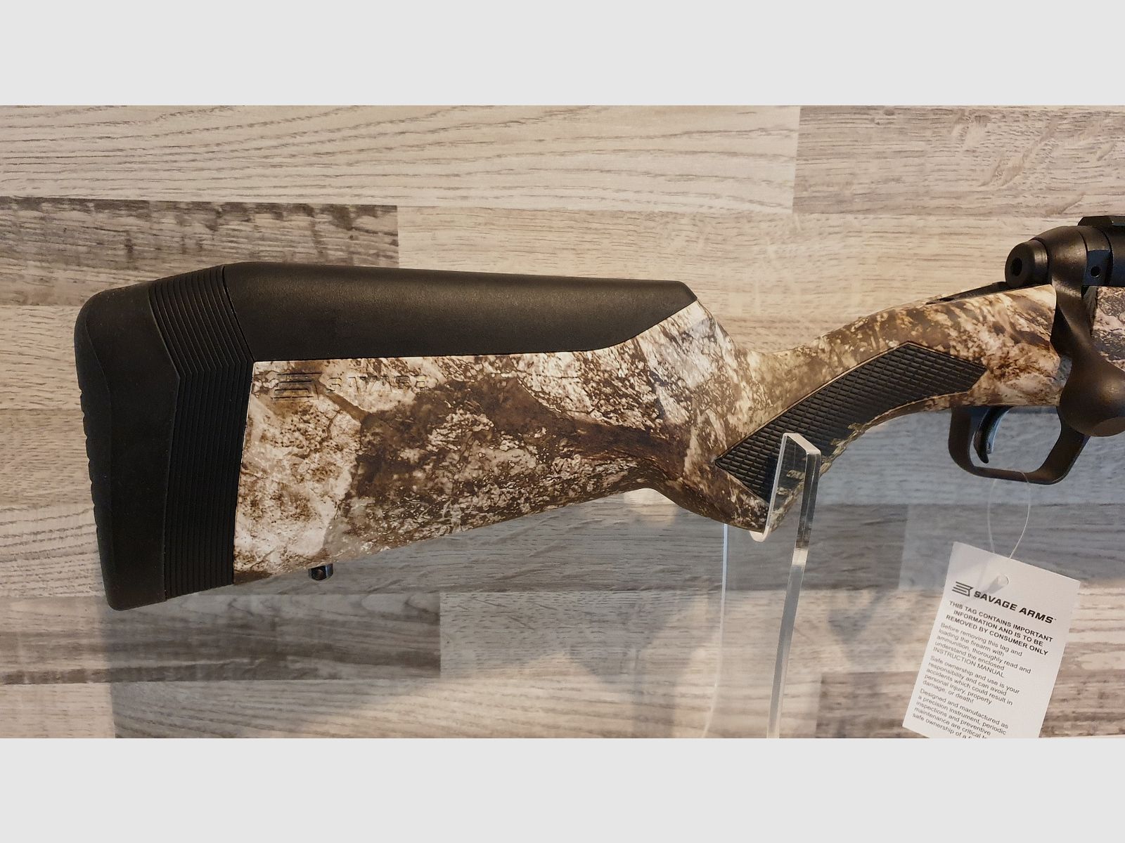 Savage 110 Predator Camo Cal. .308Win Heavy barrel fluted - Muzzle thread - New goods from specialist trade