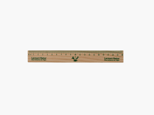 Lernort Natur-Holzlineal