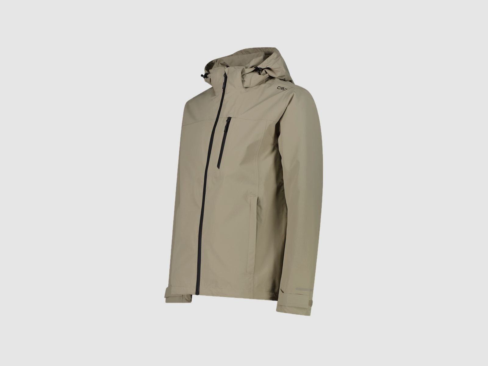 CMP Wasserdichte Ripstopjacke für Herren Beige