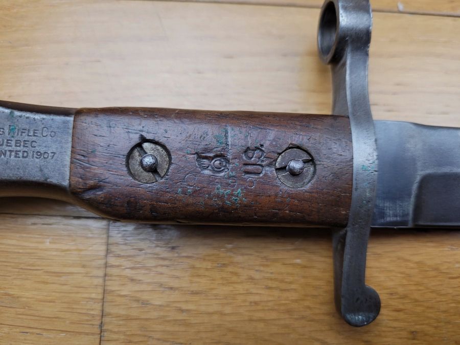Schöne und sehr seltene ROSS MK I Versuchsklinge (nicht MKII) – Kanadische Armee – 1910 Sehr schönes Exemplar, Bild 4 von 15
