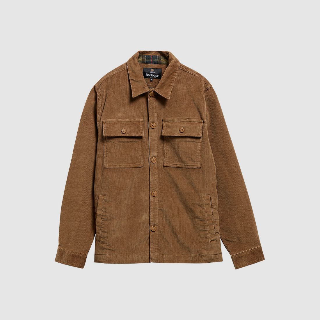 SURCHEMISE BARBOUR TARTAN SANDSTONE