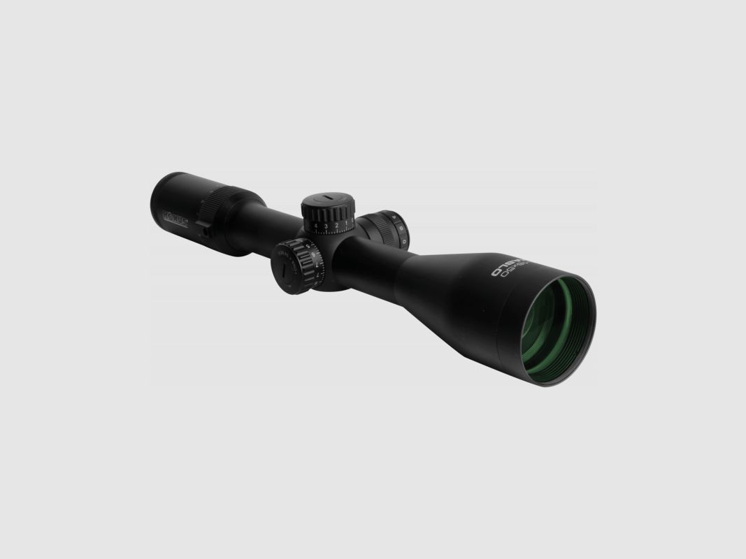 Konus Diablo 4-16x50 incluant un levier de zoom amovible, tours de réglage avec position zéro et protection solaire