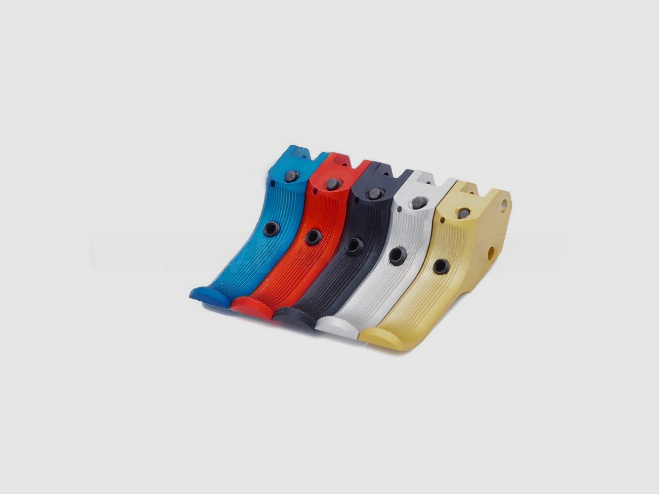 Eemann Tech Gatillo SA para CZ 75, desplazamiento frontal/dedos largos, color: azul, tipo: liso, imagen 3 de 3