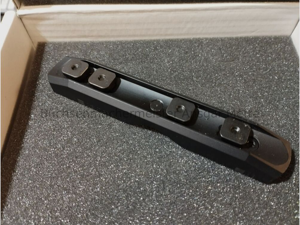 Dentler Montageschiene für Schmidt und Bender Schiene Dentler Montageschiene für Schmidt und Bender Schiene