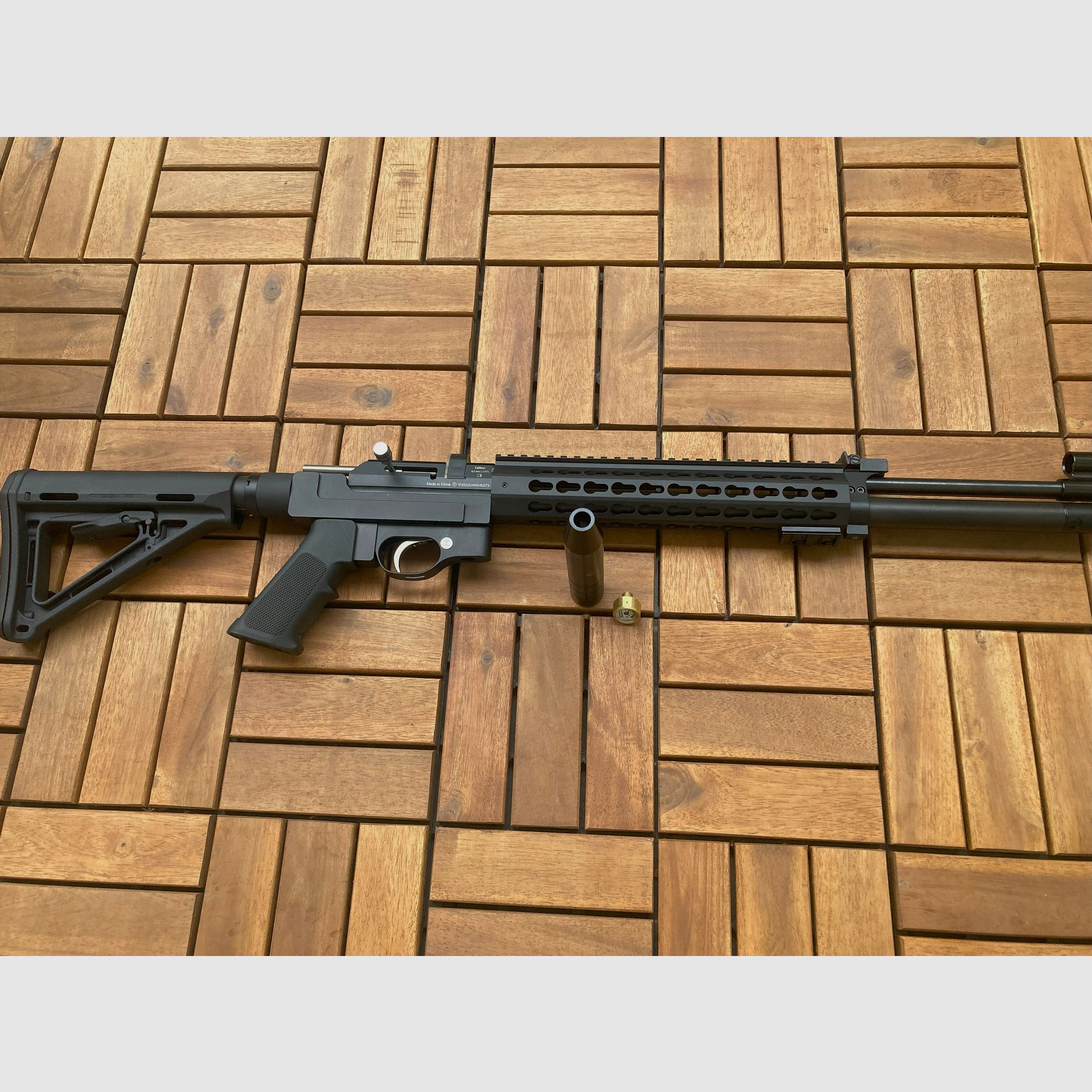 Diana Stormrider Luftgewehr Kaliber 4,5mm neuwertiger Umbau AR15 Stil