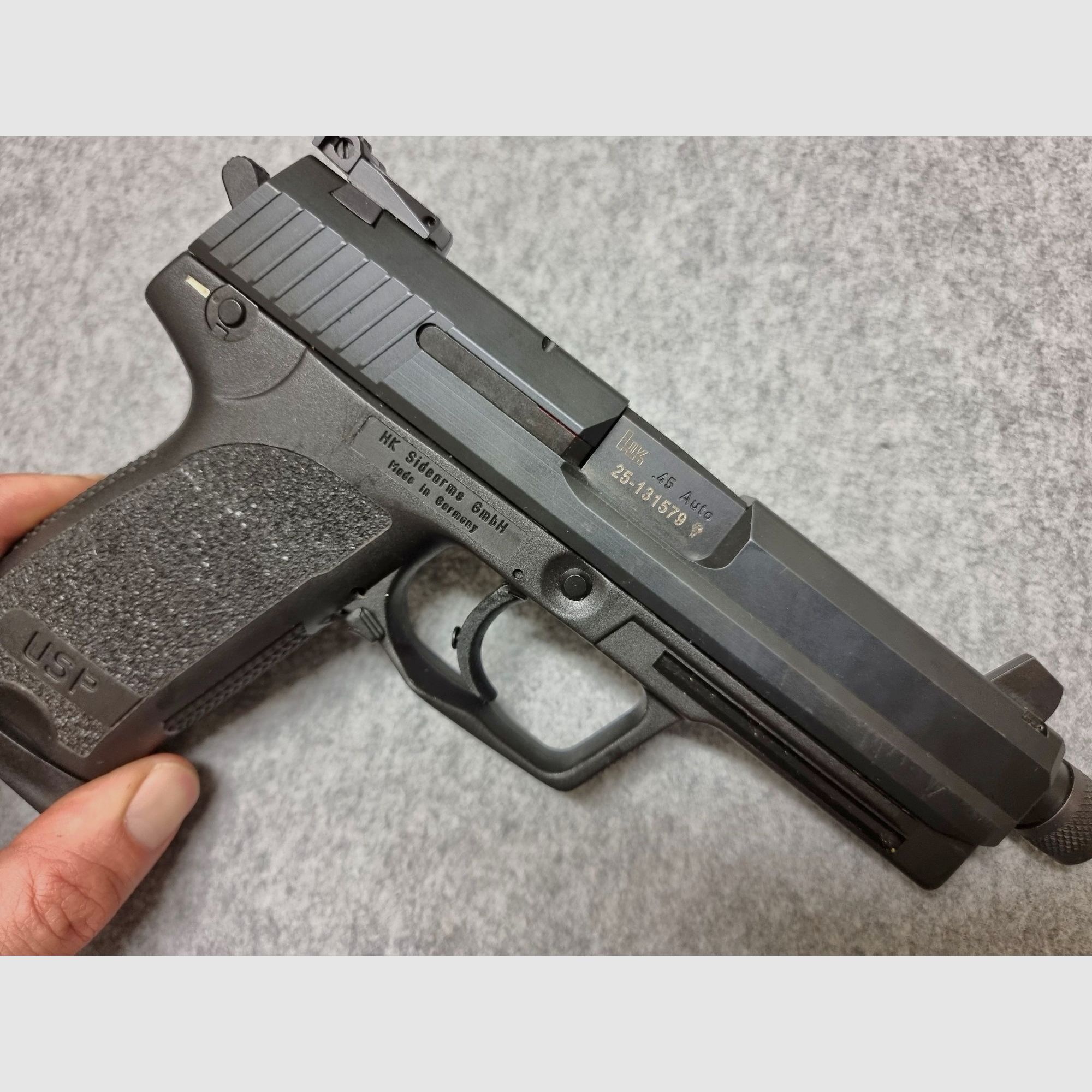 SET: Heckler&Koch USP Tactical Pistool .45 ACP met verwisselsysteem Expert 9mm Luger - H&K HK