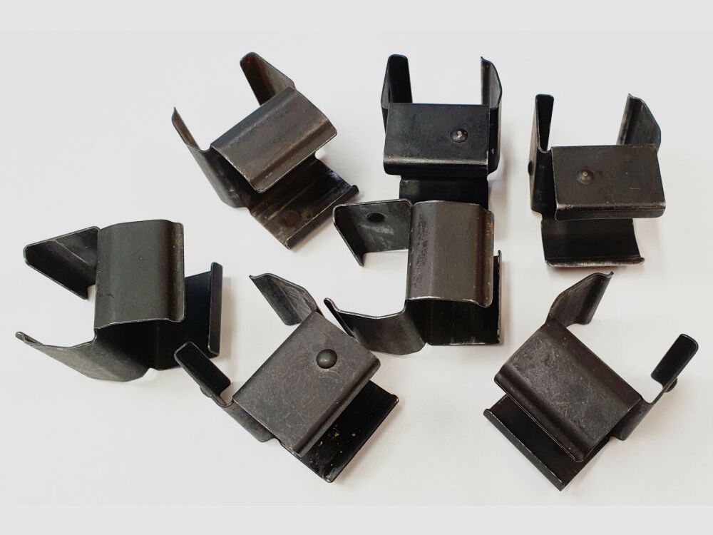 IMI UZI Magazin Koppler / Doppler Double Mag Clip DUAL MAGAZINE HOLDER original Israeli Army