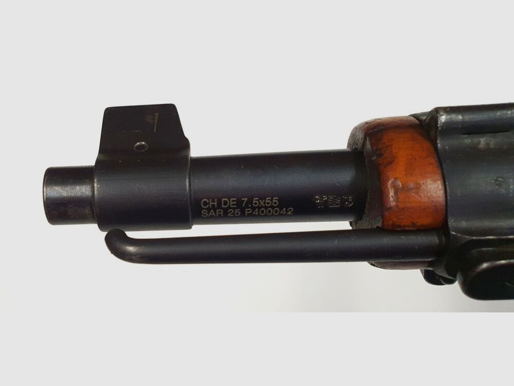 Bern Weapons Factory Repeating Rifle Bern Weapons Factory Swiss K31 Caliber 7.5x55 Swiss complete matching numbers + private