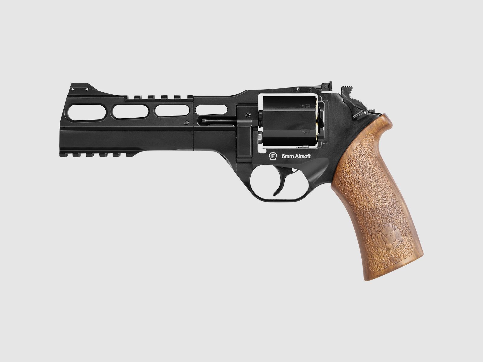 Chiappa Rhino Revolver 60DS Schwarz 6mm - Airsoft Co2 Non BlowBack