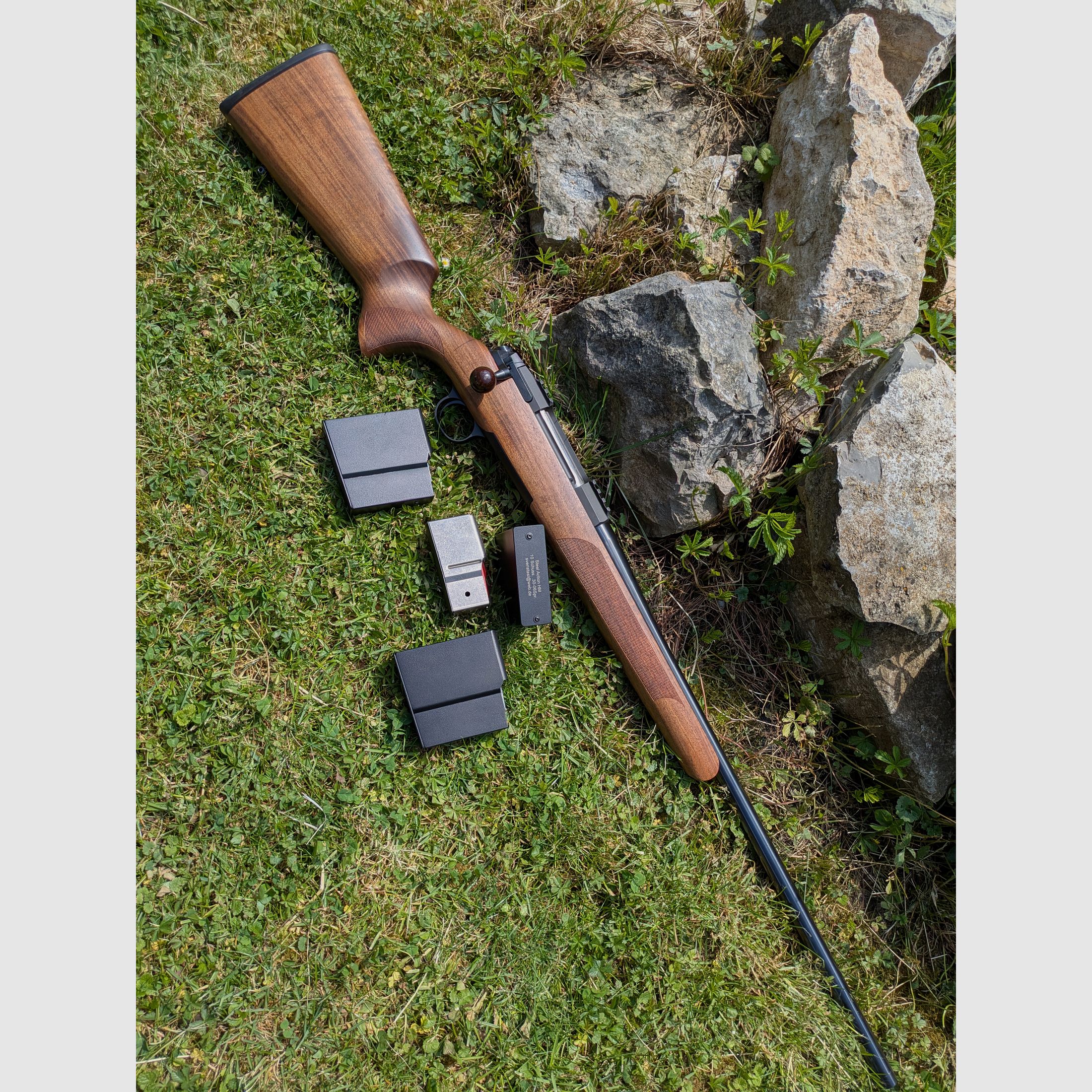 10 Schuss Magazine Steel Action HM/10 Round Magazines Steel Action HM 