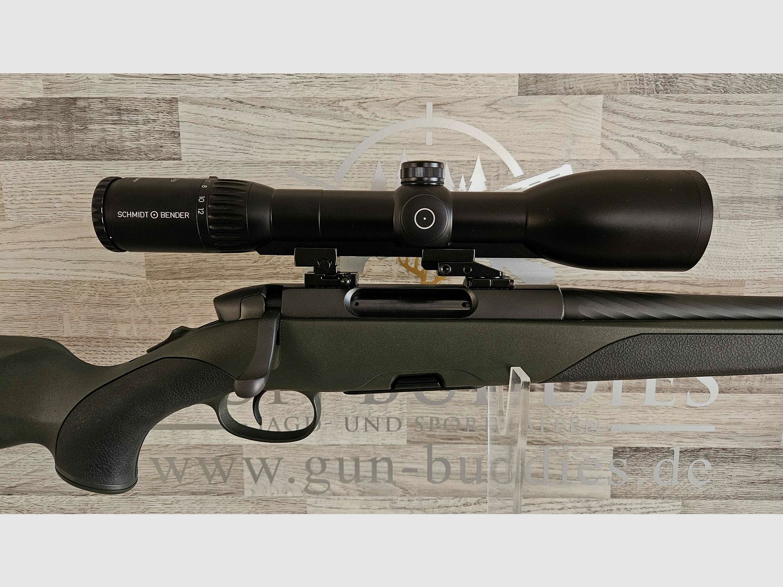 STEYR SM12 SX Goiserer 6.5 Creedmoor + Schmidt&Bender Polar T96 3-12x54 on swivel mount - free shipping - new goods from specialist trade