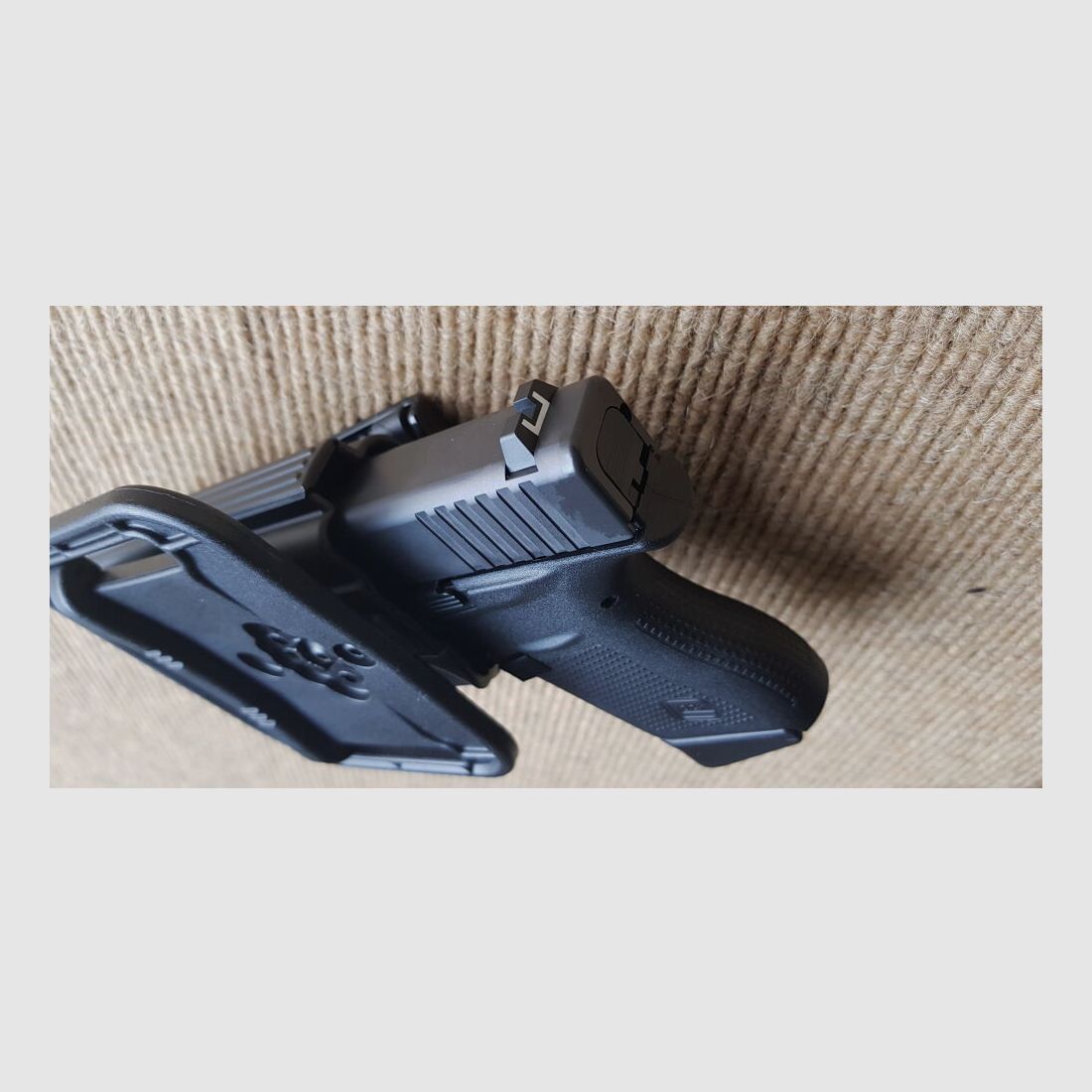 Glock G43 mit Holster