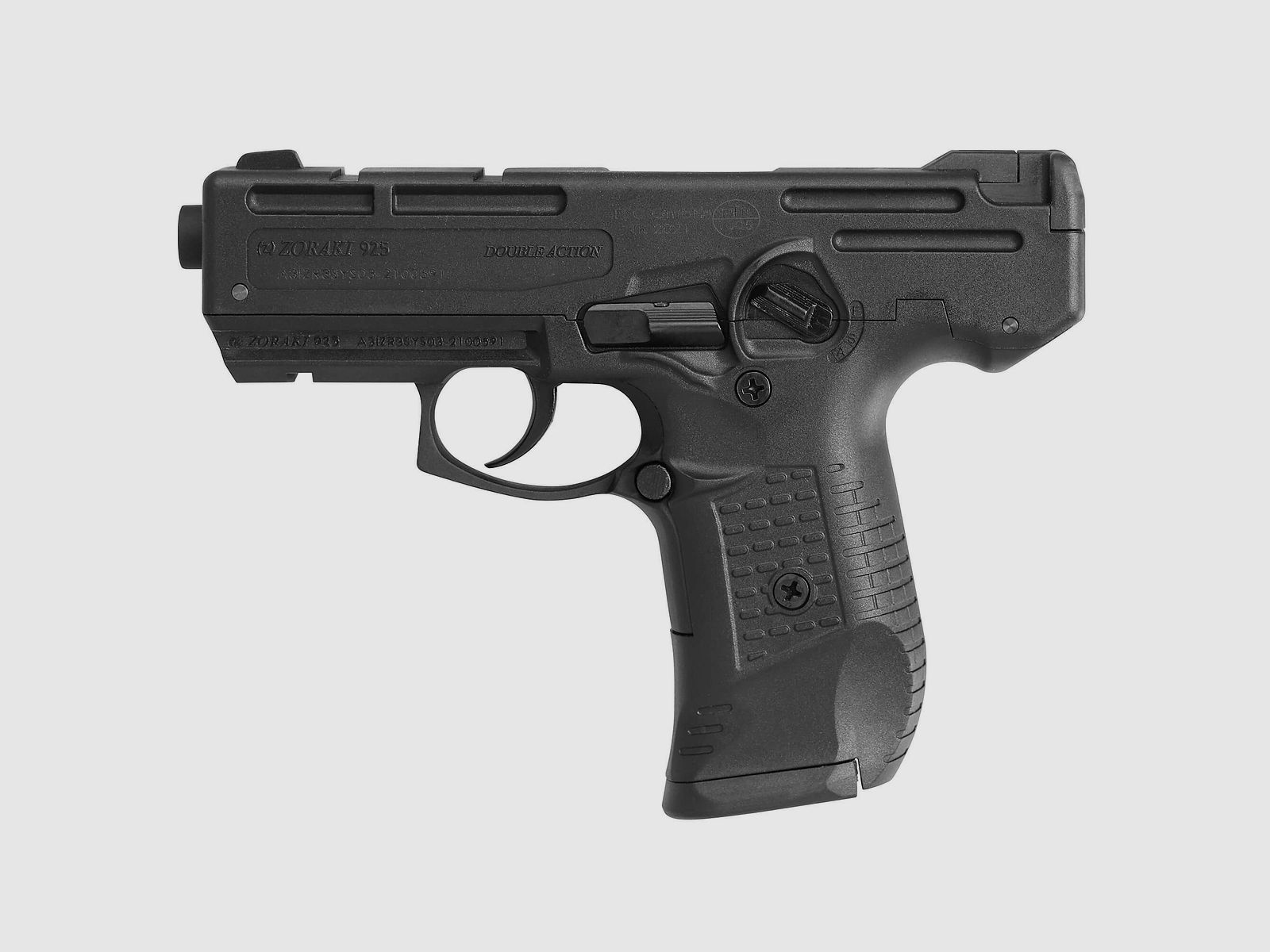 Zoraki 925 Schwarz SRS-Pistole 9mm P.A.K.