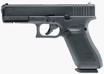 Glock 17 GEN5 CO2 Pistole Kaliber 4,5mm Stahl BB