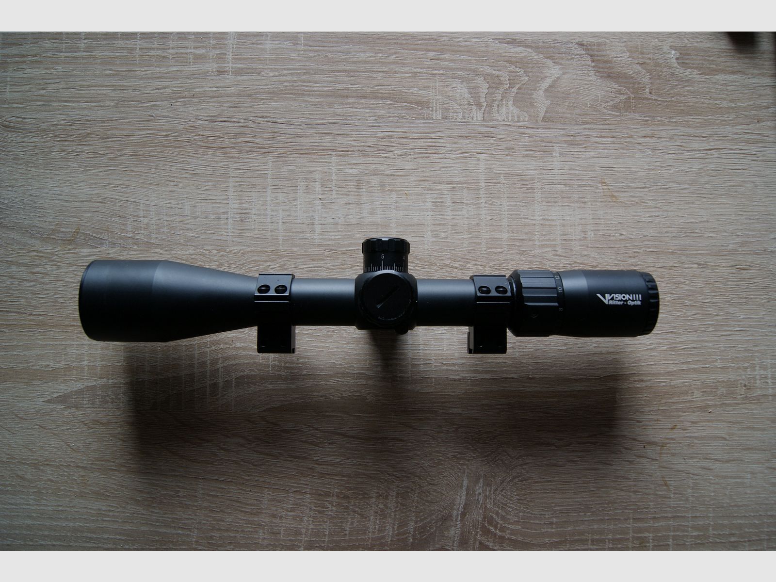 Scope 4-16x44 SF V-VISION III with MIL DOT - LOCK TURRETS - Big Sidewheel - Sunshade