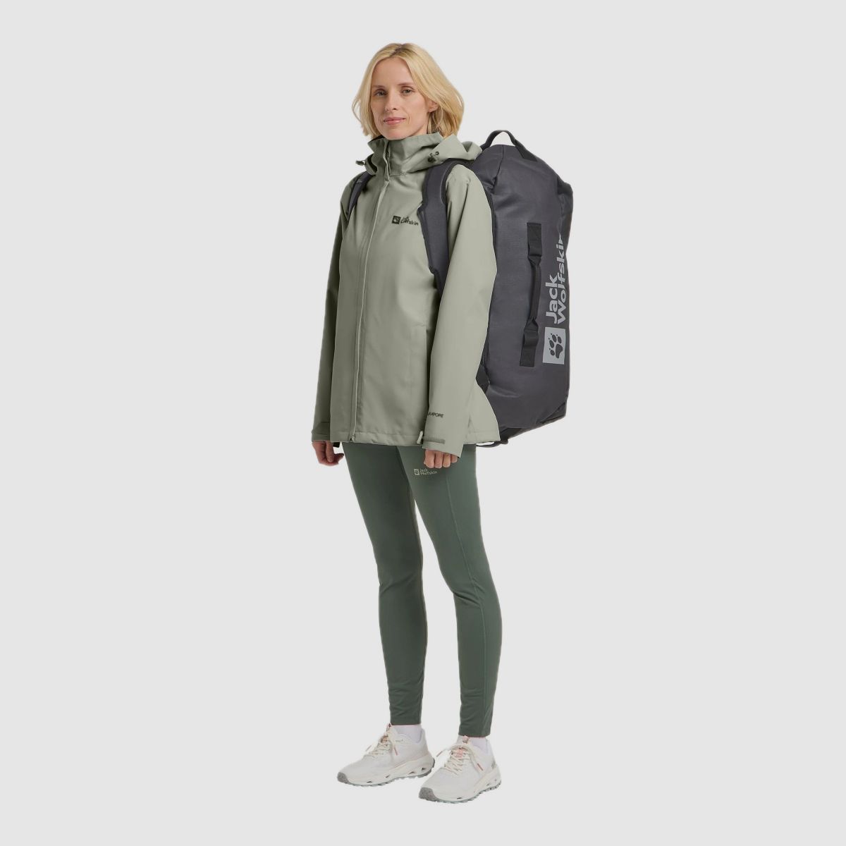 JACK WOLFSKIN Trailtime 2l Jkt W Mint Leaf