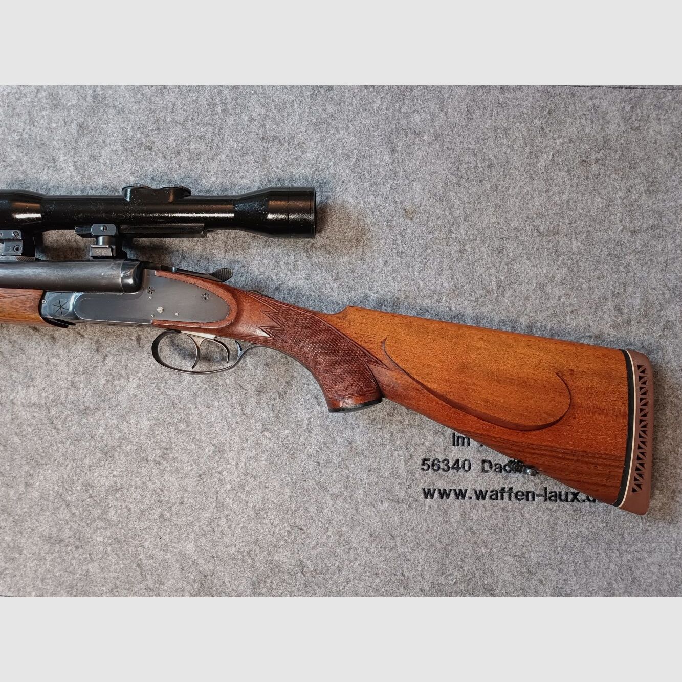 BRNO double shotgun with ZF Zeiss Jena ZF4