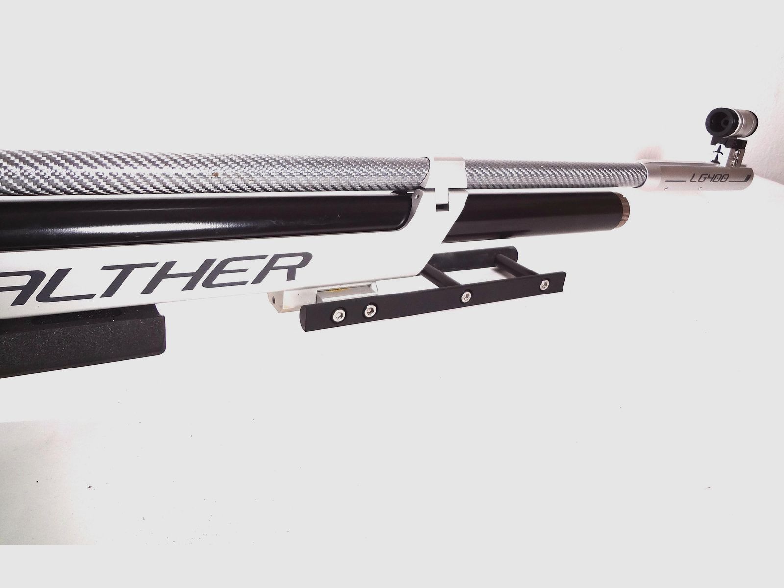 Walther LG 400 Alutec Competition Luftgewehr mit Linksgriff. 