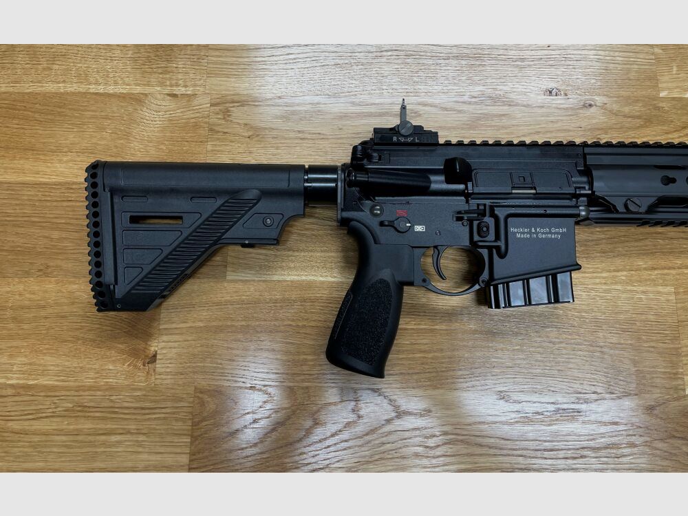 Heckler & Koch MR223 A3 Slim-Line 16,5" cañón - rifle semiautomático .223Rem guardamanos largo - color negro - aprobado deportivamente! - versión civil H&K 416