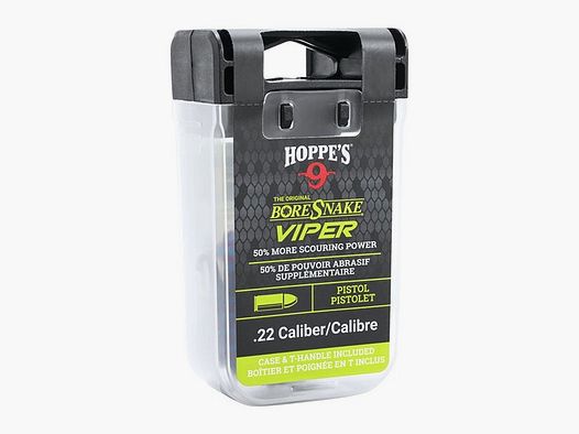HOPPE’S Boresnake Viper para pistola cal. 22 con estuche