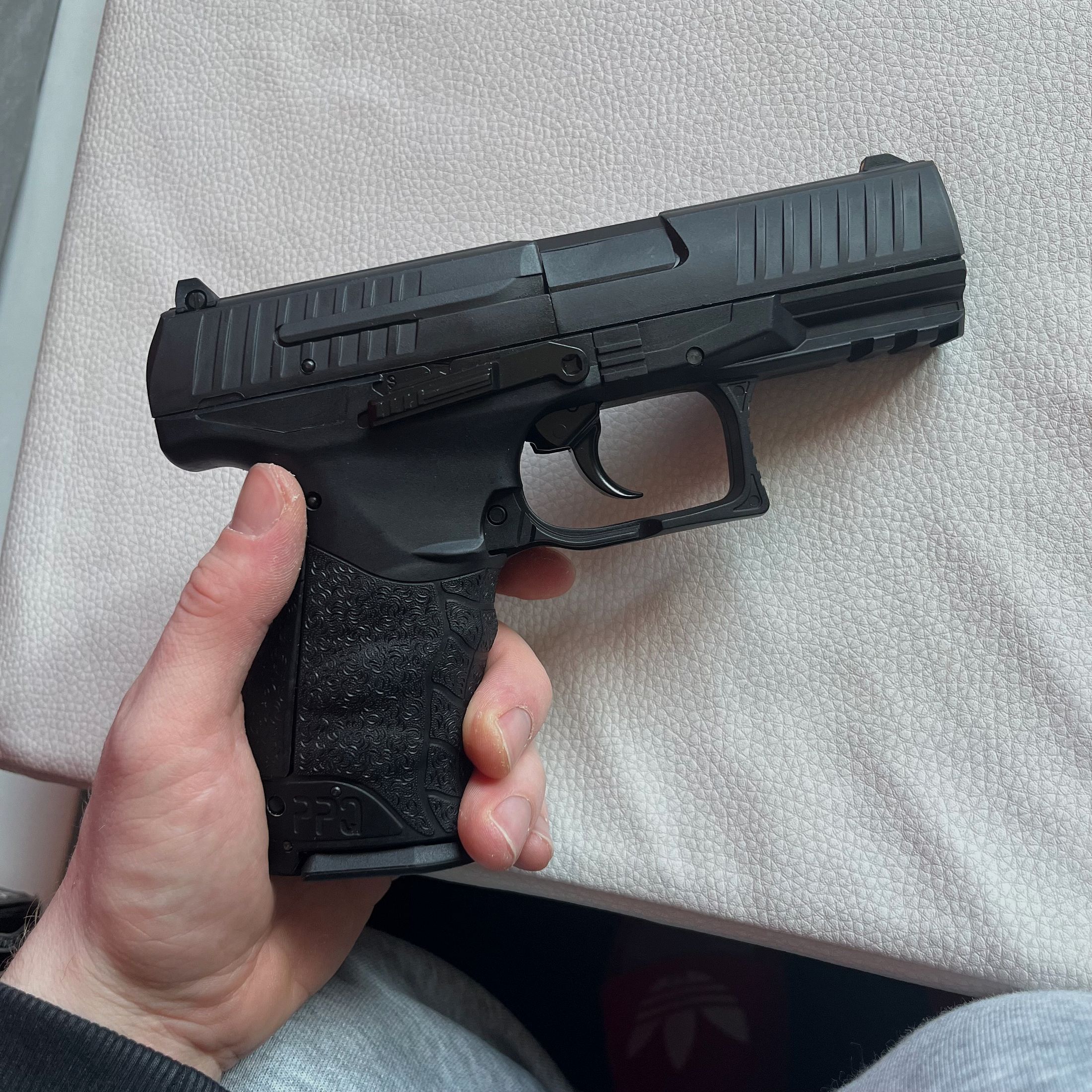 Walther PPQ CO2 Luftpistole 4,5mm Diabolo schwarz + Zubehör