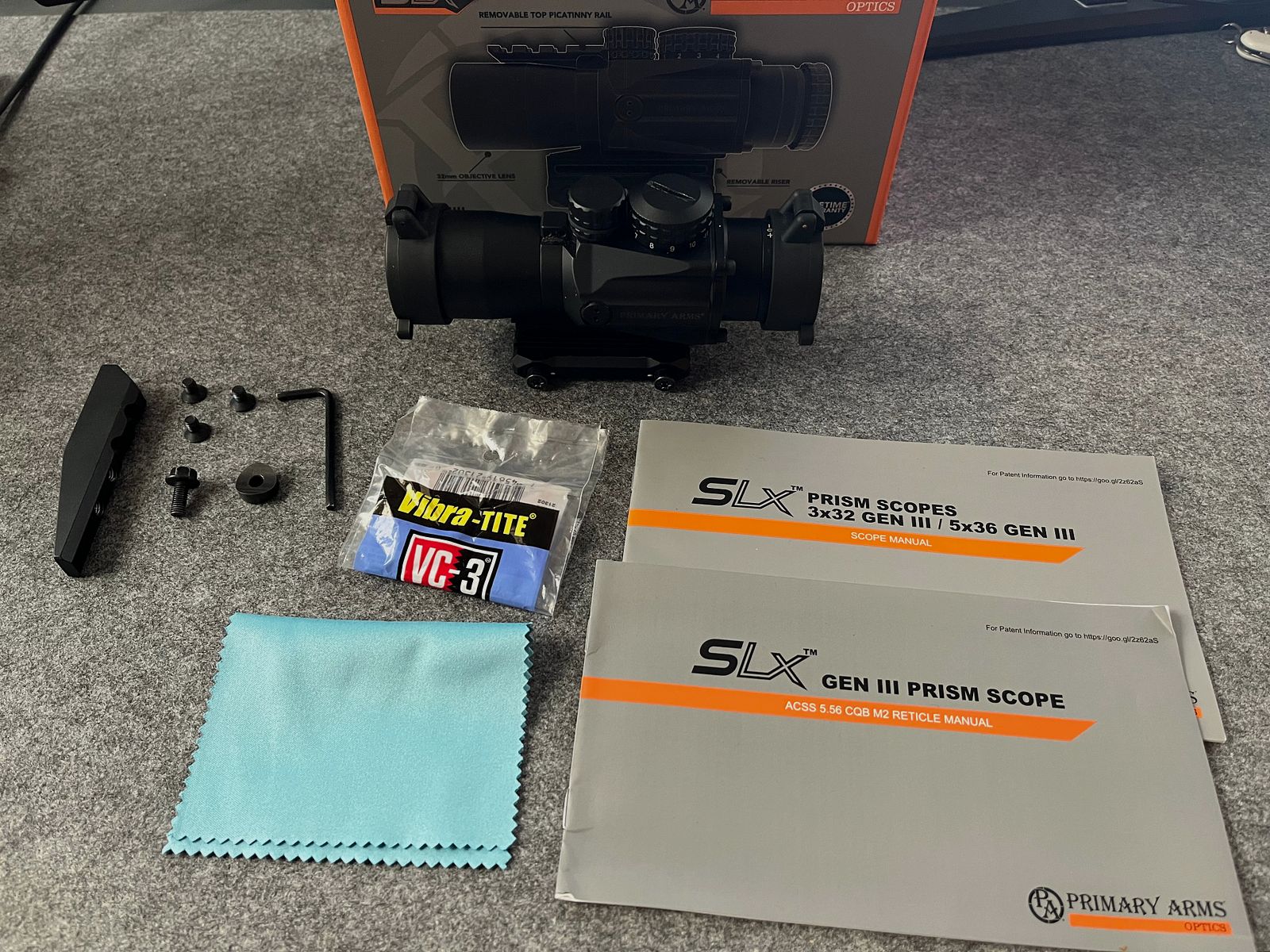 Primary Arms SLX 3x Prisma Gen 3 ACSS