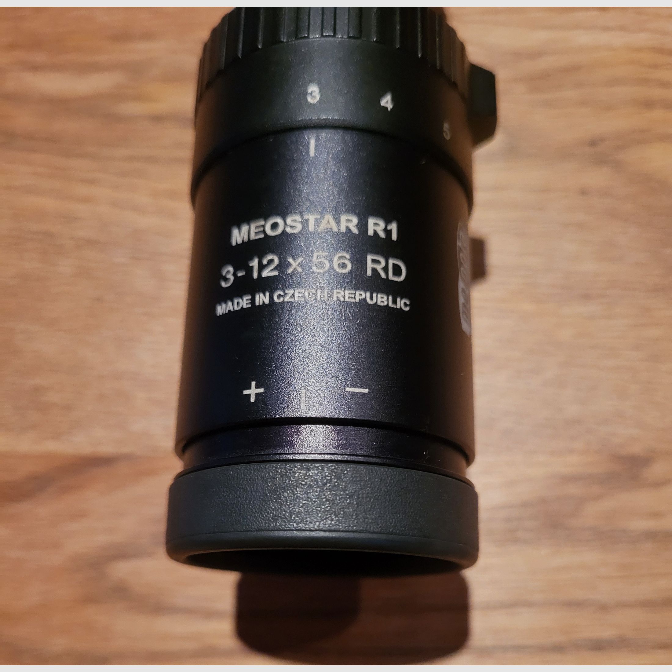 Meopta Meostar R1 3-12 x 56 RD mit Leuchtpunkt und Schwenkmontage