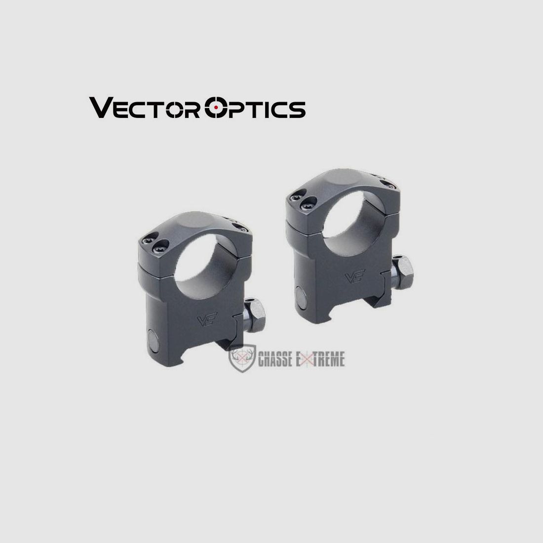 Collare VECTOR OPTICS Weaver 25,4 mm Alto, immagine 2 di 2