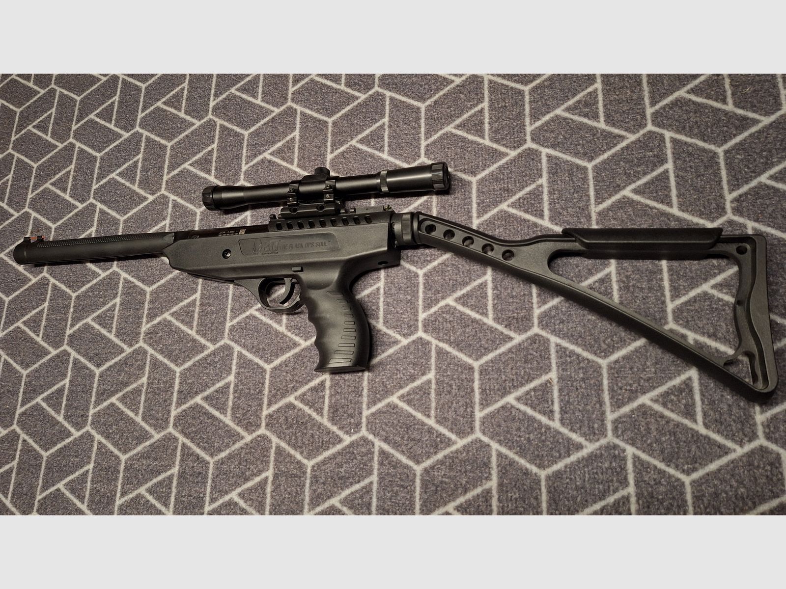 Black Ops Langley ProSniper - 5.5mm - Pistolenkarabiner 