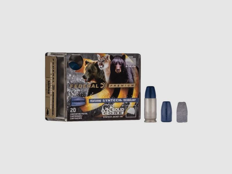 Federal Premium Solid Core .357 Mag. 180GR SJFN 20 cartuchos