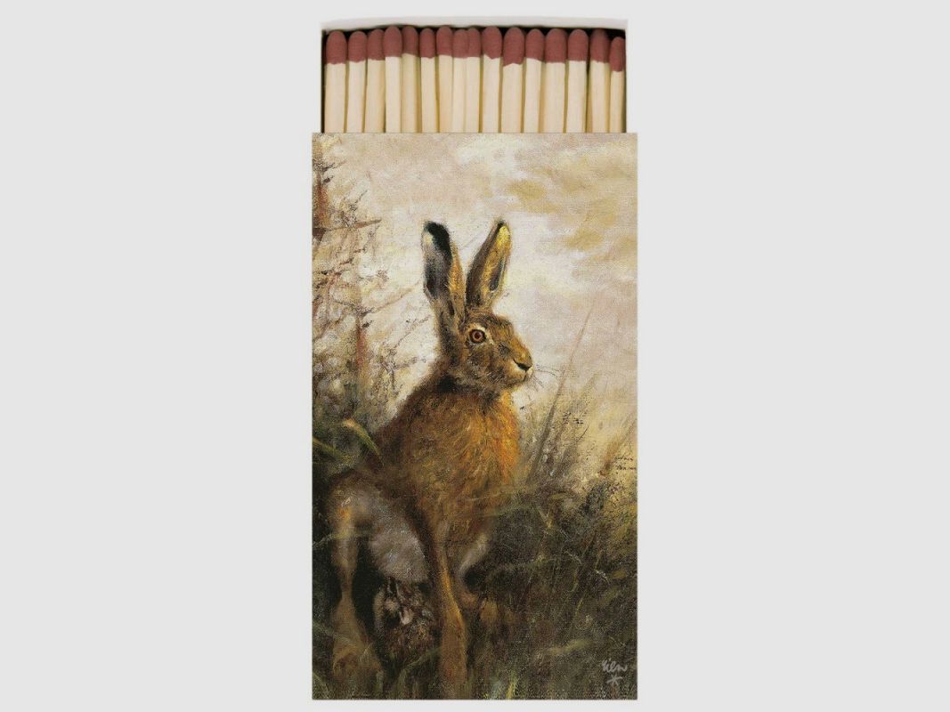 Streichhölzer Hase