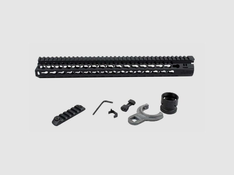 BRAVO COMPANY AR-15 BCMGUNFIGHTER™ GARDES MAIN LIBRES BRAVO COMPANY KMR ALPHA KEYMOD GARDE MAIN 17″ NOIRE