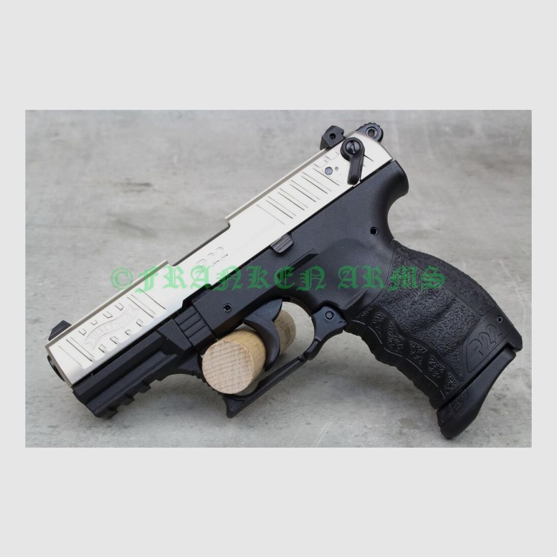 Walther P22Q 9mm P.A. Nichelato