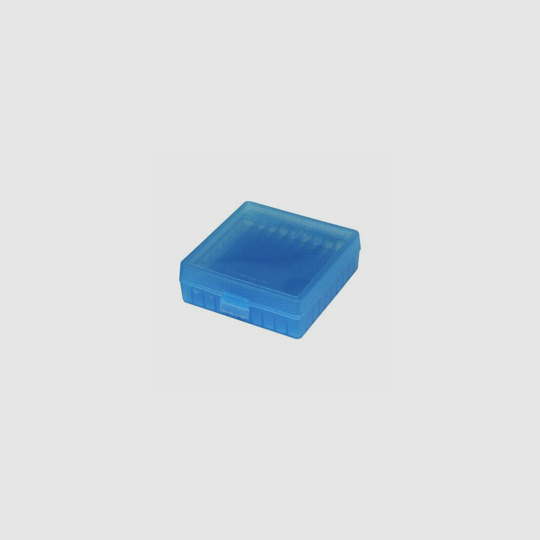 MTM Patronenbox mit Klappdeckel blau .22lr 100 Patronen