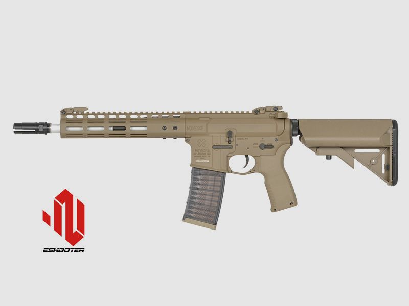 Noveske 10.5" Gen III Shorty 300BLK S-AEG mit Eshooter ETU, TAN