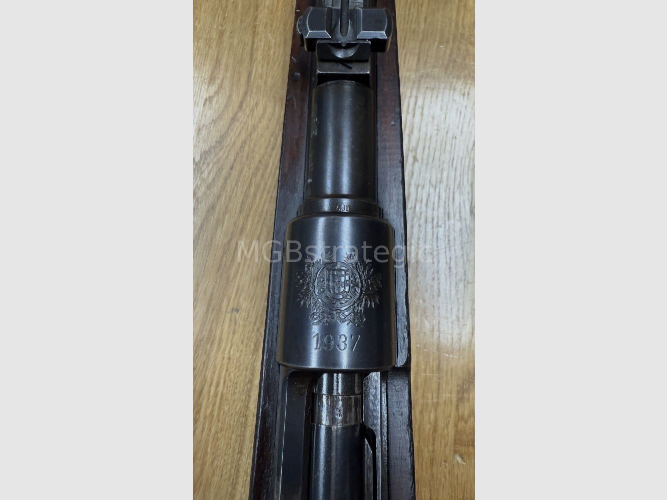 Mauser Oberndorf K98k - Repeating rifle - Portugal contract 1937 8x57IS Waa acceptance stamp matching numbers - Mauser Works Oberndorf a/N.
