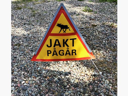 5etta Warnschild JAGD IN PROGRESS
