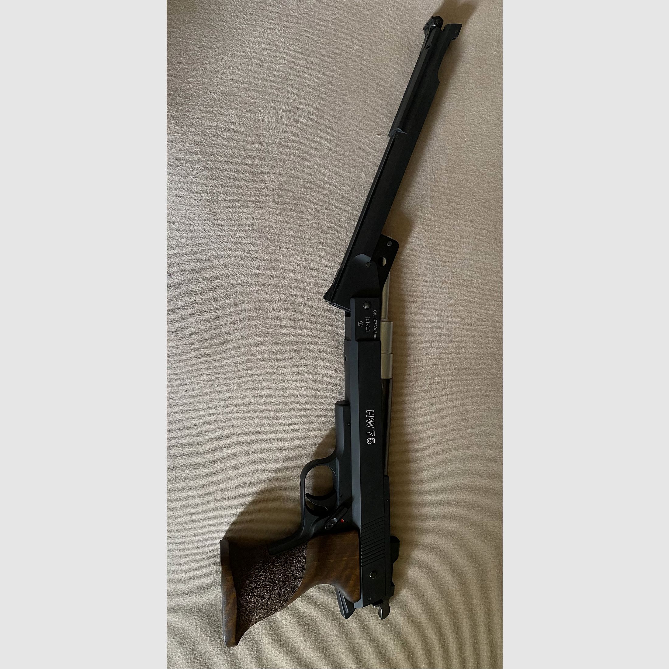 Weihrauch HW75 Luftdruckpistole cal. 4,5 mm