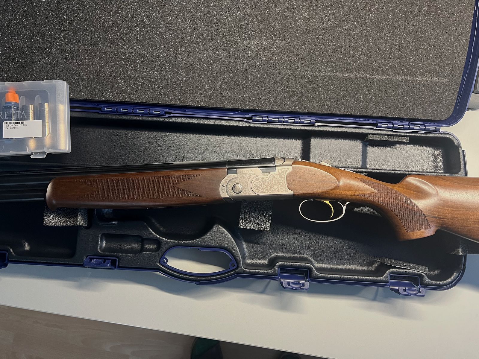 Beretta over-and-under shotgun 686 Silver Pigeon 1 hunting