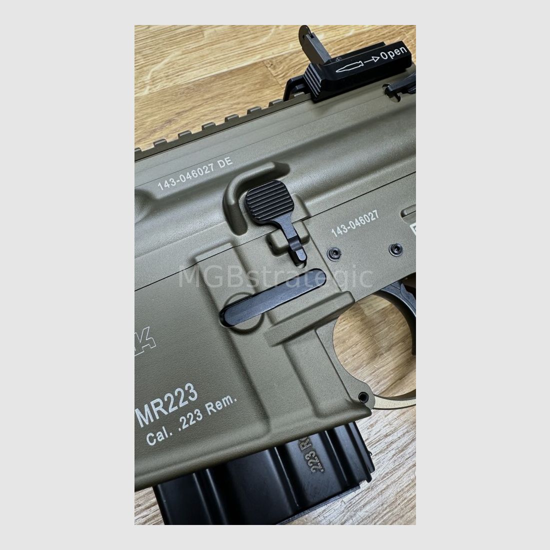 Heckler & Koch MR223 A3 G95K Upgrades 14,5" Lauf halbautom. Büchse .223Rem zivile Version H&K G95K mit G95K Upgrades / HK416 H&K 416 / MR 223 A3