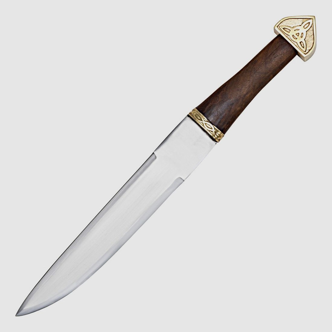 Sax knife with leather sheath