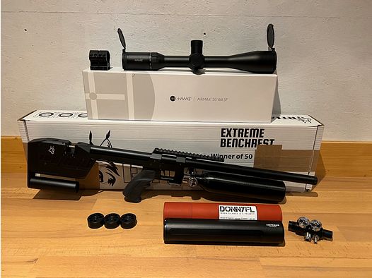 Luftgewehr RTI Prophet II Cal30/7,62 EDgun Diana JSB Diabolos