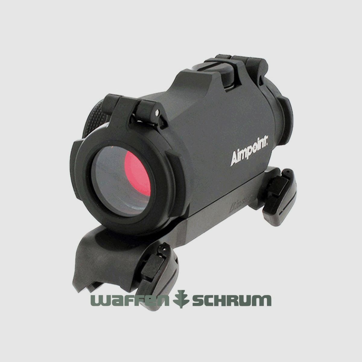 Aimpoint Micro H2 2 MOA z montażem na szynie Blaser