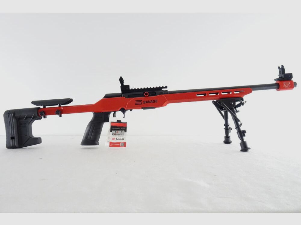 Savage A22 Precision MDT Red