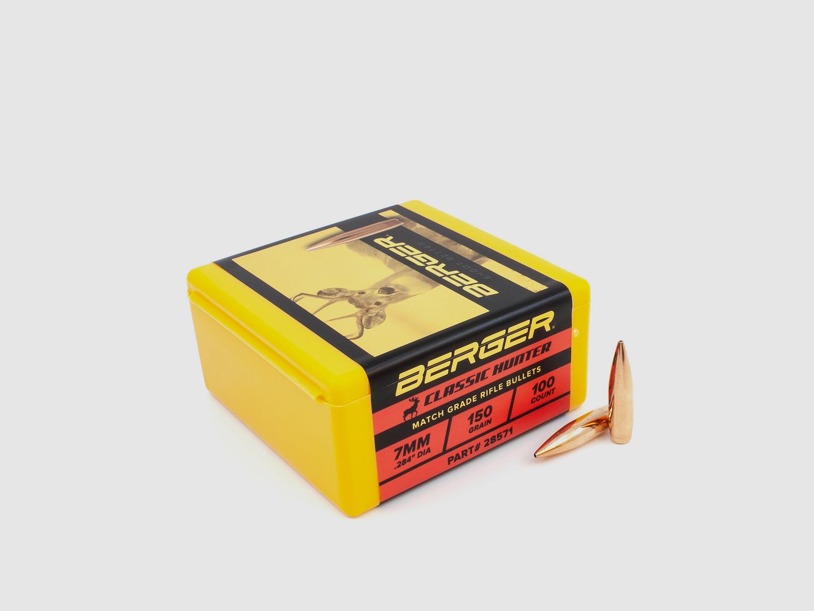 Proiettile Berger 7mm/.284 Classic Hunter 150GR 100 pezzi