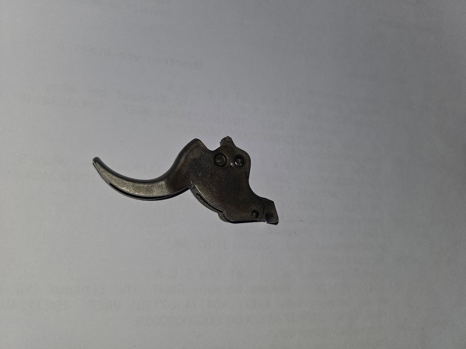 New Smith & Wesson trigger