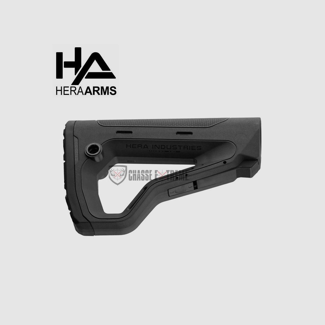 Verstellbarer Milspec-Schaft HERA ARMS AR15 CCS Gen2, Bild 3 von 3