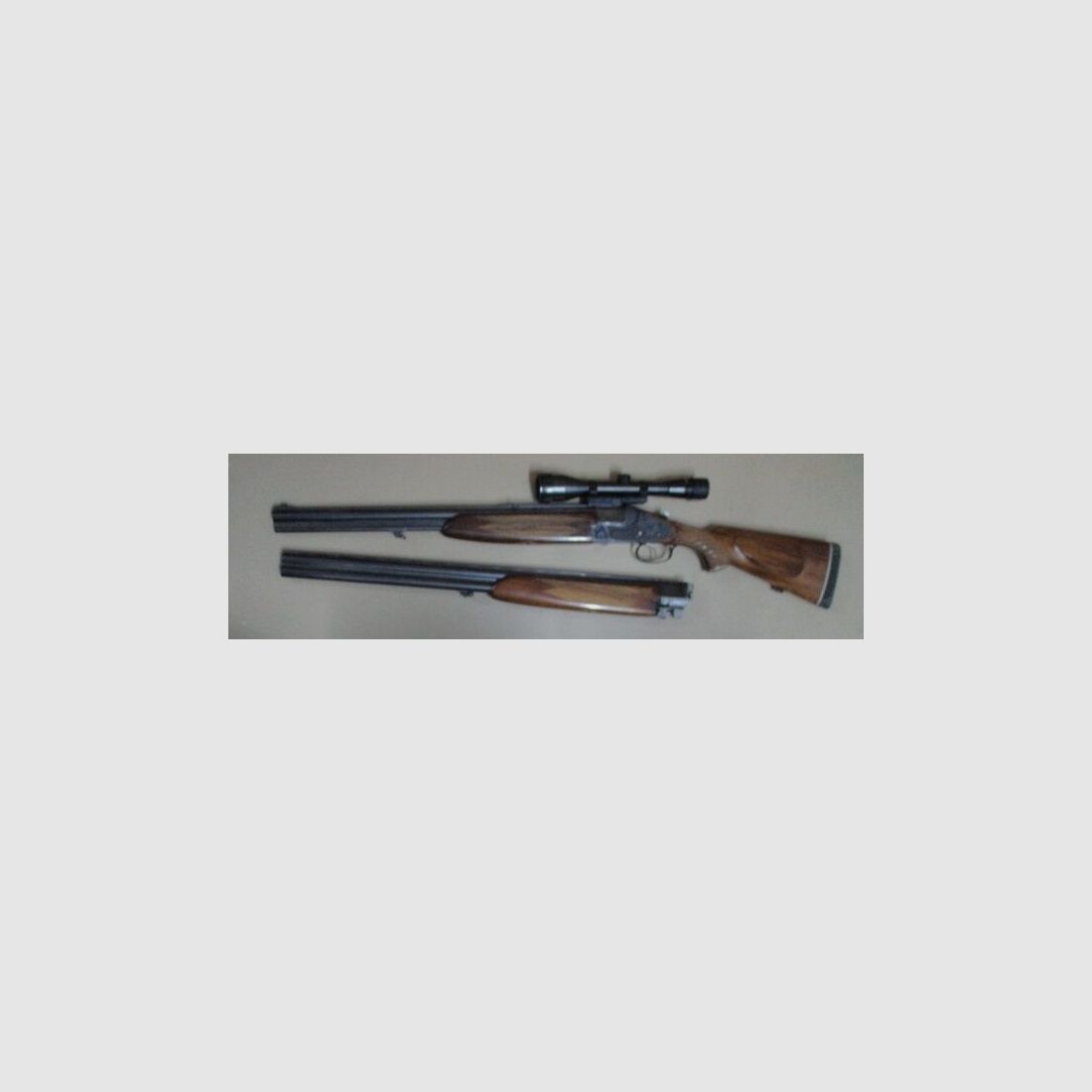 Bockbüchsflinte Brünner Super mit Bockdoppelflintenwechsellauf und ZF Kahle Brünner Super